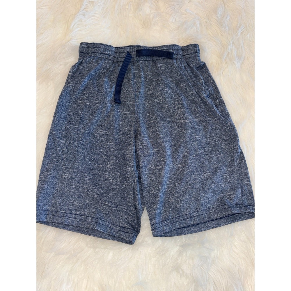 Carter's Athletic Shorts Kids 7 (7A) Navy Blue Drawstring Running Casual Wear